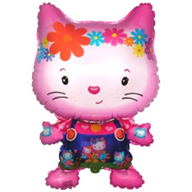 Кошеня у штанях (з друзями) 901695 Фольга фуксія