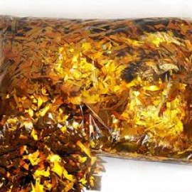 Конфетті (МІШУРА) золото (1уп.=100 гр.)