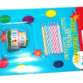 Свічка декоративна "Торт", 7 шт