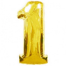 1 Цифра ЗОЛОТО 13734-01 Фольга Anagram