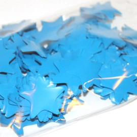 Конфетті ЗІРКА синяя (3,5 см) (1уп.=100 гр.)