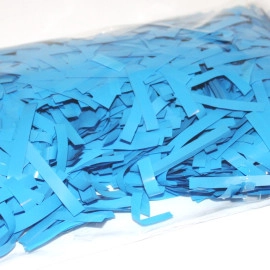 Конфетті СМУЖКИ тонкі блакитні (1уп.=100 гр.)