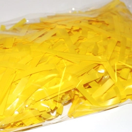 Конфетті СМУЖКИ тонкі жовті (1уп.=100 гр.)