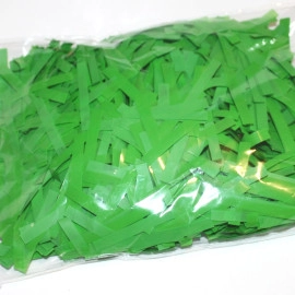 Конфетті СМУЖКИ тонкі зелені (1уп.=100 гр.)