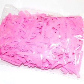 Конфетті СМУЖКИ тонкі рожеві (1уп.=100 гр.)