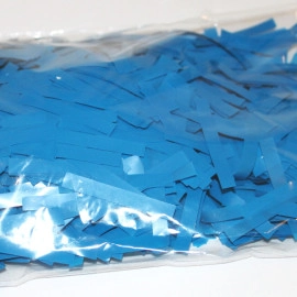 Конфетті СМУЖКИ тонкі сині (1уп.=100 гр.)