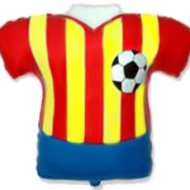 Футбольна форма 901723 Фольга жовто-червона