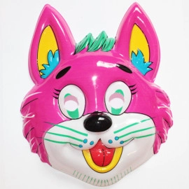 Маска дитяча КОШЕНЯ рожеве, 1 шт