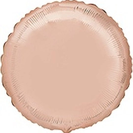 18" круг б/м рожеве золото 401500 RG  фольга