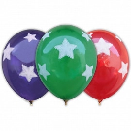 12 кристал ас. з мал. "ЗІРКИ-Мереживо" (100шт/уп)