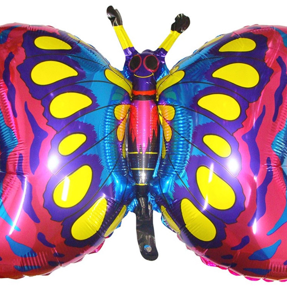 Метелик міні *14 902604 Фольга фуксія