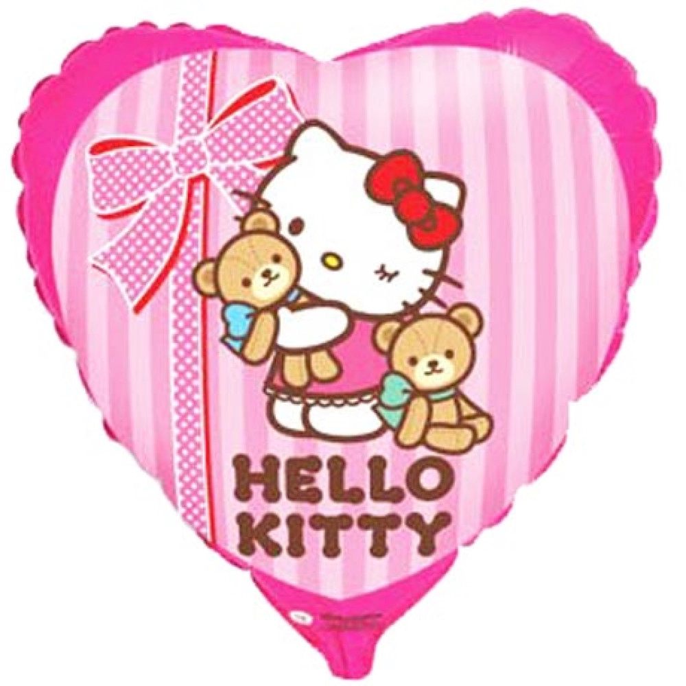 201693 Серце 18" (фольга)  з мал.