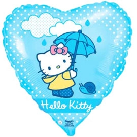 201694 Серце 18" (фольга)  з мал.