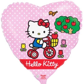 201695 Серце 18" (фольга)  з мал.