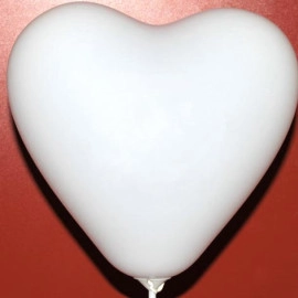 Серце 17 пастель 01 білий (CR17)