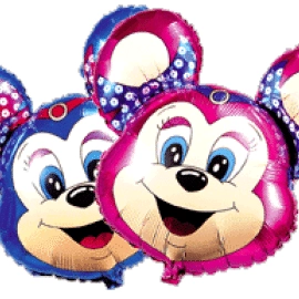 Бабсі-Маус міні  902585 Фольга фуксія